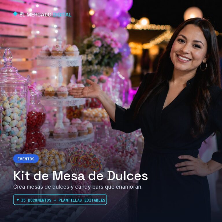 Kit de Mesa de Dulces / Candy Bar
