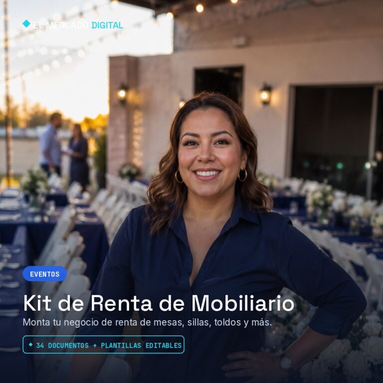 Kit de Renta de Mobiliario para Eventos
